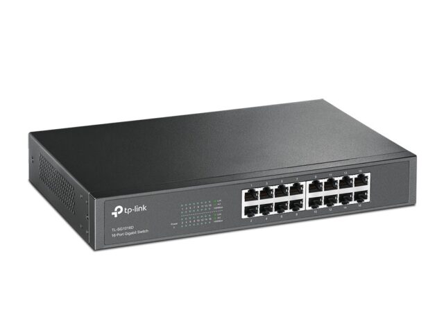 TP-Link TL-SG1016D | Switch | 16x RJ45 1000Mb/s, Rack, Unmanaged - imagine 5