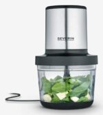 Severin KM 3867 electric food chopper 1 L 400 W Black  Silver  Transparent - imagine 2