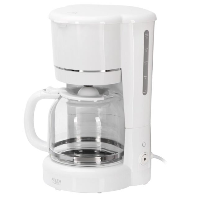 Adler AD 4383w Drip coffee maker for ground coffee 1.5 L white - imagine 3