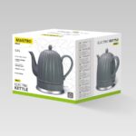 Ceramic electric kettle MAESTRO MR-077 1.5l 1500W Grey - imagine 8
