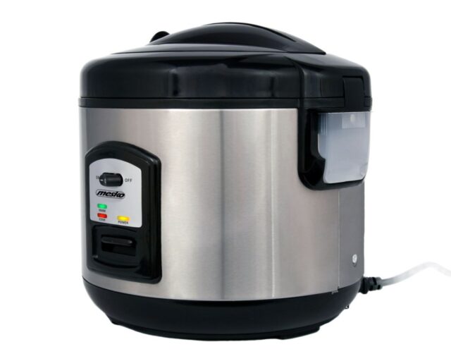Mesko MS 6411 rice cooker Black Stainless steel 1000 W - imagine 4