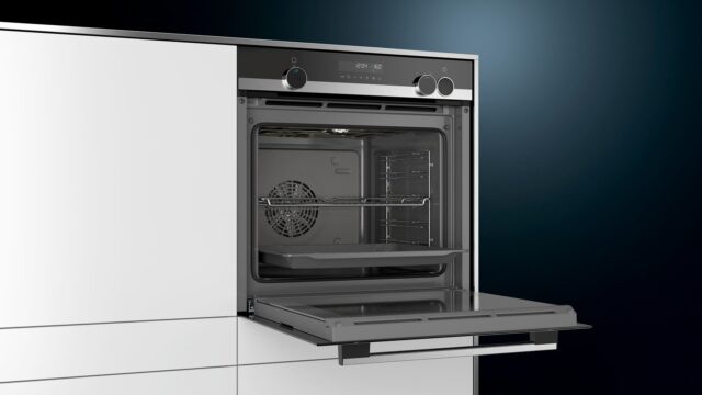 Siemens iQ500 HR538ABS1 oven 71 L Black - imagine 2