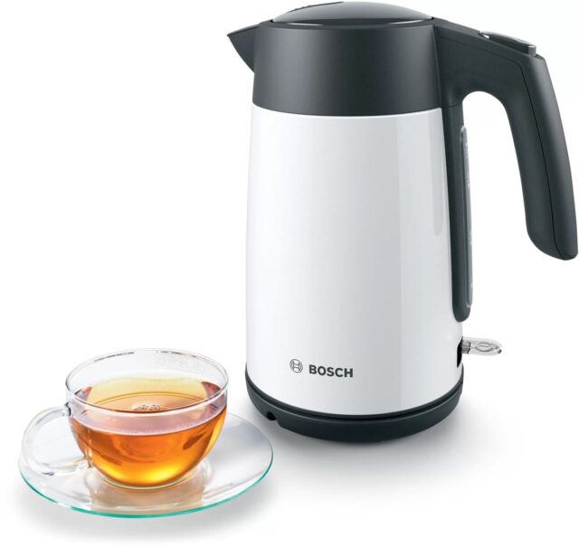 Electric kettle Bosch TWK 7L461  2400 W  1.7 l White - imagine 6