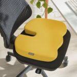 LEITZ Ergo Cosy Orthopedic chair cushion yellow - imagine 2