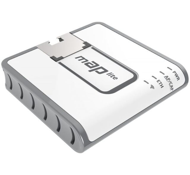 MikroTik mAP lite | Access point | RBmAPL-2nD, 2x2 MIMO, 2,4GHz, 1x RJ45 100Mb/s - imagine 6