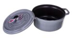 STAUB Cast iron round pot 40500-246-0 3.8l graphite
