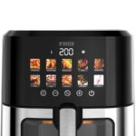 N'oveen AF770 X-LINE Greaseless deep fat fryer Black  Silver - imagine 8