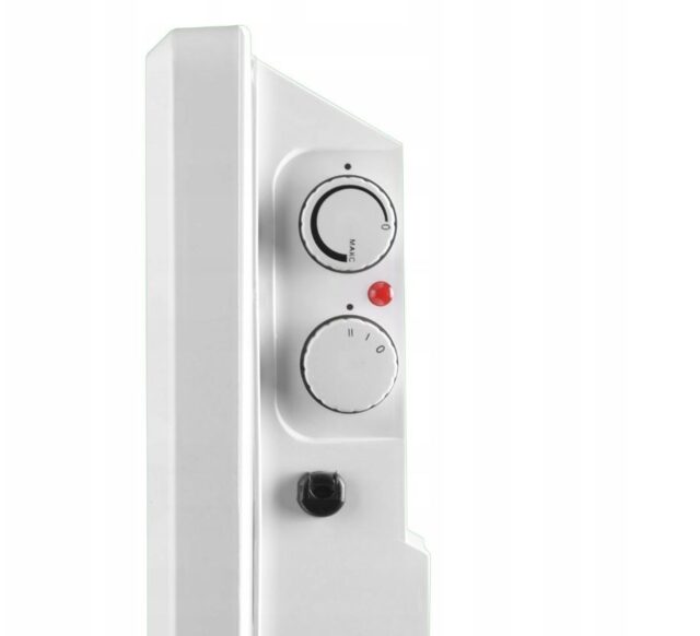 N'OVEEN 1000W electric portable wall-mounted convector heater with thermostat CH3350 - imagine 3