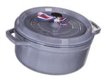 STAUB Cast iron round pot 40500-246-0 3.8l graphite - imagine 2