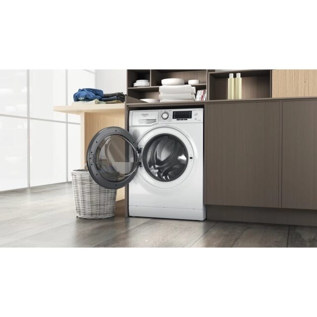 Hotpoint NDD 11725 DA EE washing machine Front-load 11 kg 1600 RPM White - imagine 7