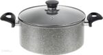 BALLARINI Ferrara pot with lid 20 cm granite FERG25D.20D