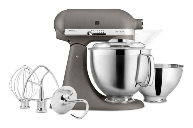 KitchenAid Artisan 5KSM185PS Stand mixer 300 W Grey - imagine 2