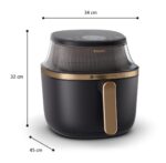 Air fryer PHILIPS non-fat fryer NA 342/00 - imagine 7