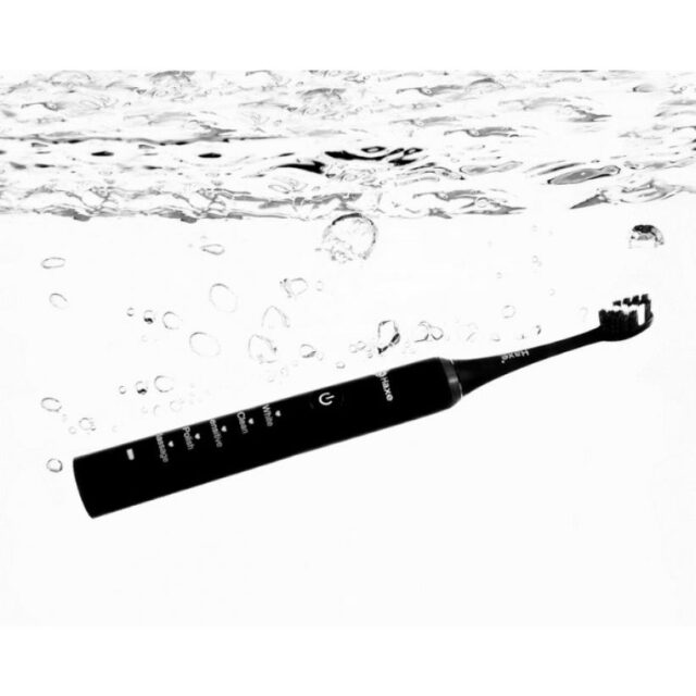 Black sonic electric toothbrush HX702 - imagine 5