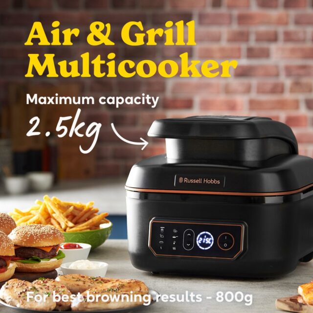 Russell Hobbs SatisFry Air & Grill Multikocher 5.5 L 1745 W Black - imagine 8