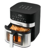 Esperanza EKA003 Non-fat fryer 5L  1400W Inox - imagine 2