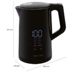 ProfiCook PC-WKS 1243 electric kettle 1.7 L 2200 W Black - imagine 5