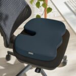 LEITZ Ergo Cosy Orthopedic Chair Cushion Grey - imagine 2