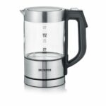 Severin WK 3458 electric kettle 0.5 L 1100 W Black  Transparent