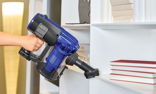 Bomann BS 1948 CB N 2-in-1 stick vacuum AC Dry HEPA Bagless 600 W Blue - imagine 3