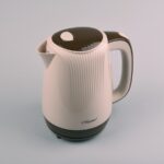 Feel-Maestro MR042 beige electric kettle 1.7 L Beige  Brown 2200 W