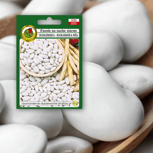 PNOS Nasiona warzyw | Fasola Na Suche Nasiona Igłomska | Opakowanie 50g - imagine 3