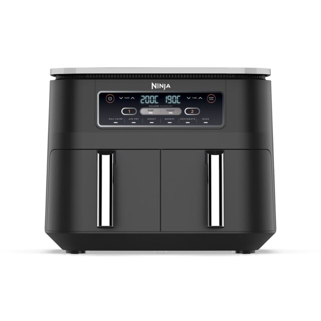 Ninja AF300 Double 7.6 L Stand-alone 1690 W Hot air fryer Black - imagine 7