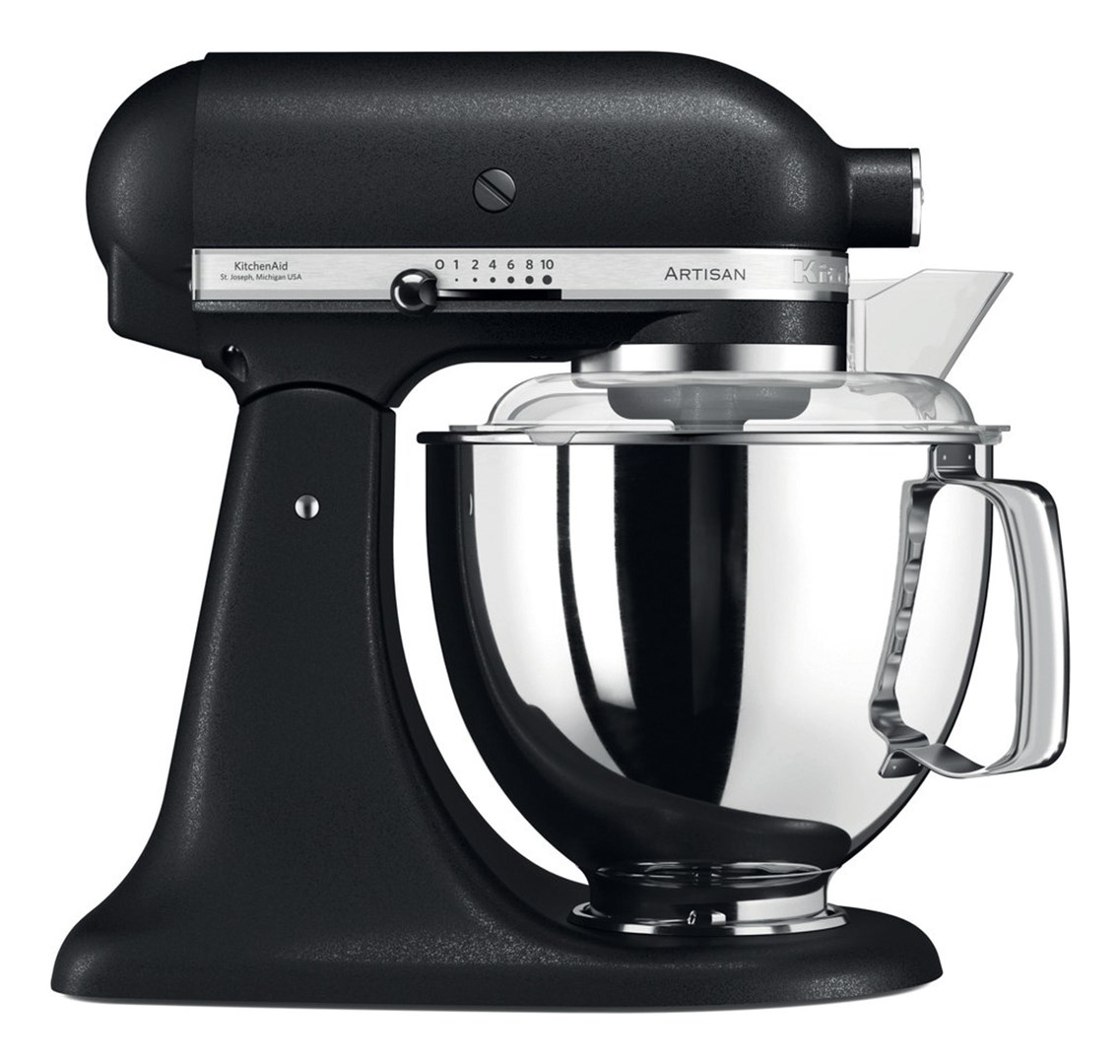 cps-e8fe3dcace58ce27711e25d3e7fcaf5f-2026-02-28-23-25-58 KitchenAid 5KSM175PSEBK Artisan food processor 300 W 4.8 L Black - imagine 1