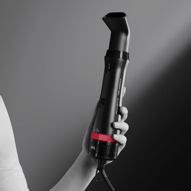 Rowenta Express Style CF634L Hot air brush Warm Black  Red 800 W 1.8 m - imagine 10