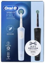 Oral-B Vitality Pro Duo Adult Rotating-oscillating toothbrush Black  Blue  White - imagine 7