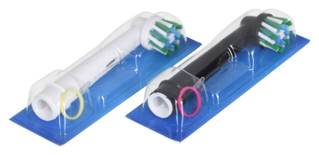 Oral-B Vitality Pro Duo Adult Rotating-oscillating toothbrush Black  Blue  White - imagine 8