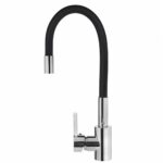 PYRAMIS 090919638 kitchen faucet Black  Chrome