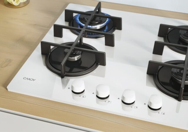 Candy CVG6WW White Built-in 59 cm Gas 4 zone(s) - imagine 8