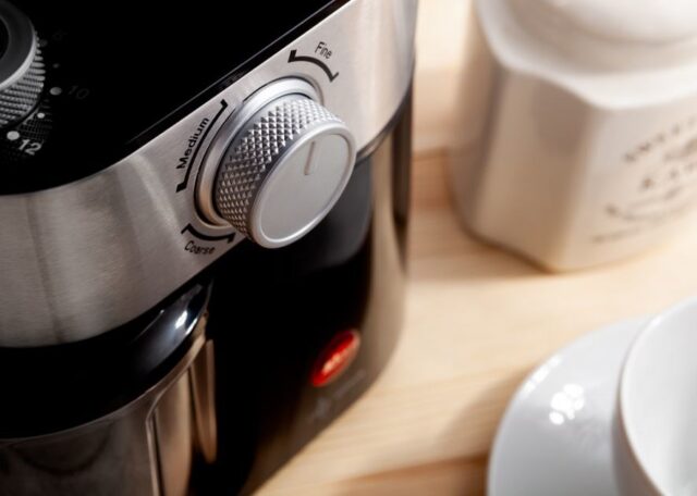 ELDOM MK170 KAFE Burr grinder 200 W Black  Stainless steel - imagine 6