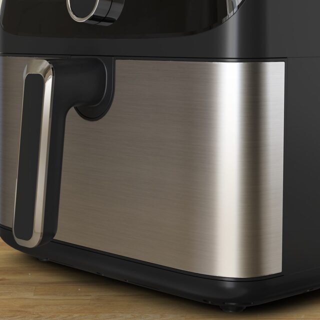 Tefal Easy Fry Mega EY855D10 fryer Single 7.5 L Stand-alone 2020 W Hot air fryer Black  Stainless steel - imagine 9