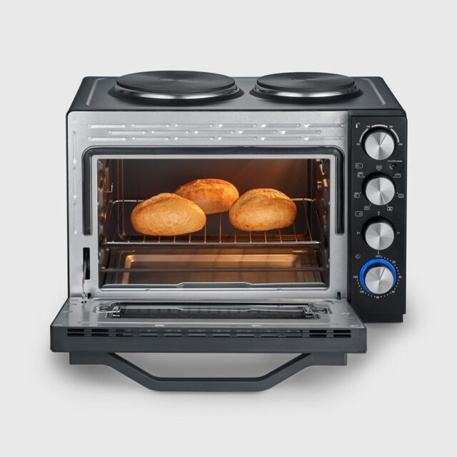 Severin TO 2074 toaster oven 30 L 2500 W Black Grill - imagine 4