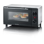 Severin TO 2052 toaster oven 9 L 800 W Black Grill