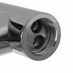 PYRAMIS 090919638 kitchen faucet Black  Chrome - imagine 7