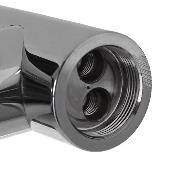 PYRAMIS 090919638 kitchen faucet Black  Chrome - imagine 7