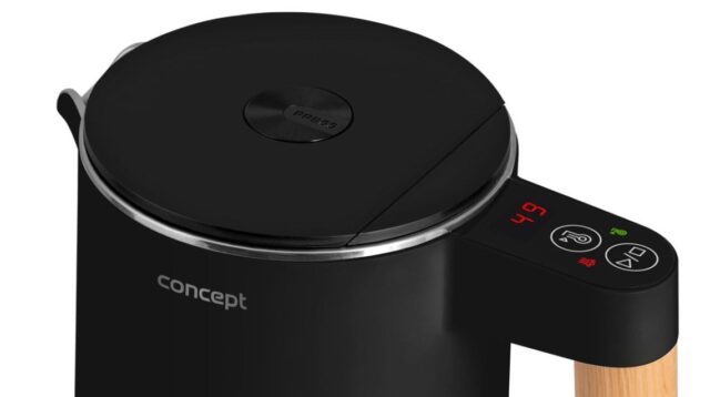 Electric kettle Double Wall 1 5 L Concept Black RK 3301 - imagine 6