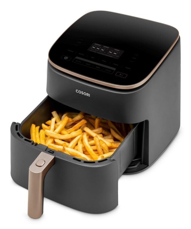 Cosori Turbo Blaze Chef Edition Single 6 L Stand-alone 1725 W Hot air fryer Black  Pink gold - imagine 7