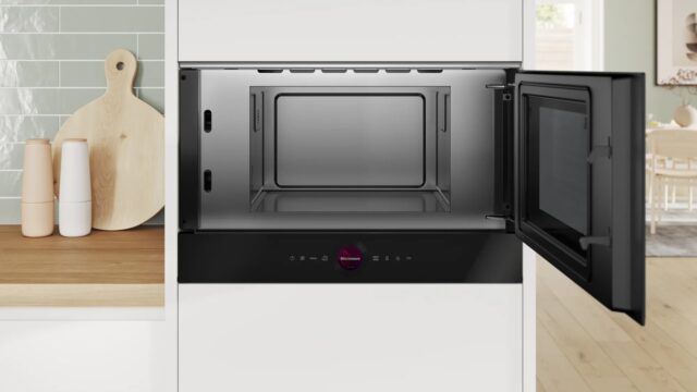 Bosch Serie 8 BFR7221B1 microwave Black Solo microwave Built-in 21 L 900 W - imagine 3