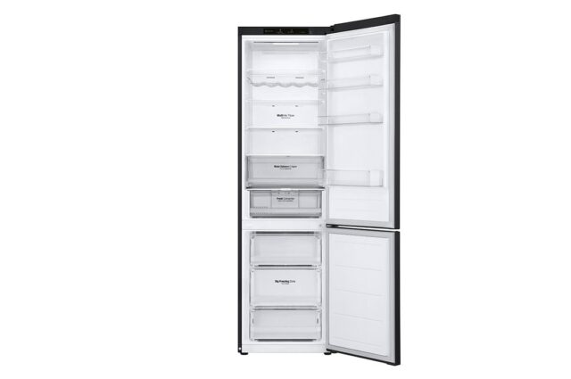 LG GBV5240DEP fridge-freezer Freestanding 387 L D Black - imagine 4