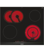 Siemens ET675FNP1E hob Black  Stainless steel Built-in Ceramic 4 zone(s)