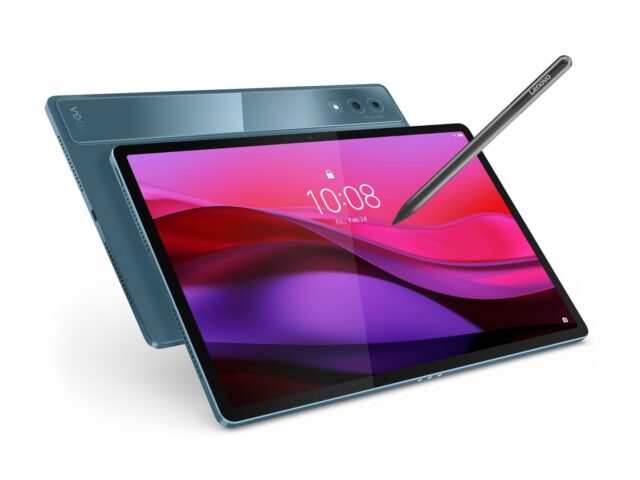 Tablet Lenovo Yoga Tab Plus 12.7 16GB RAM 256GB WiFi Pen + Keyboard - Blue - imagine 10