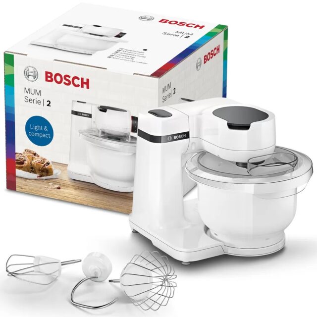 Bosch Serie 2 MUMS2AW00 food processor 700 W 3.8 L White - imagine 2
