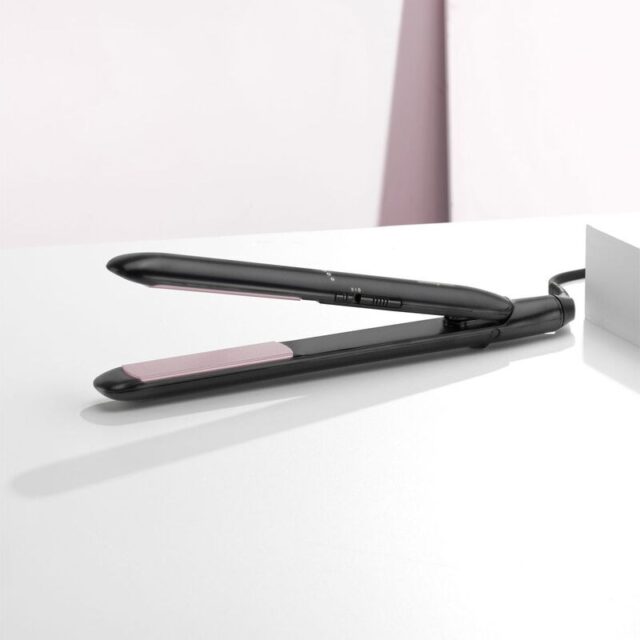 BaByliss CERAMIC 230 Straightening iron Warm Black 1.8 m - imagine 3