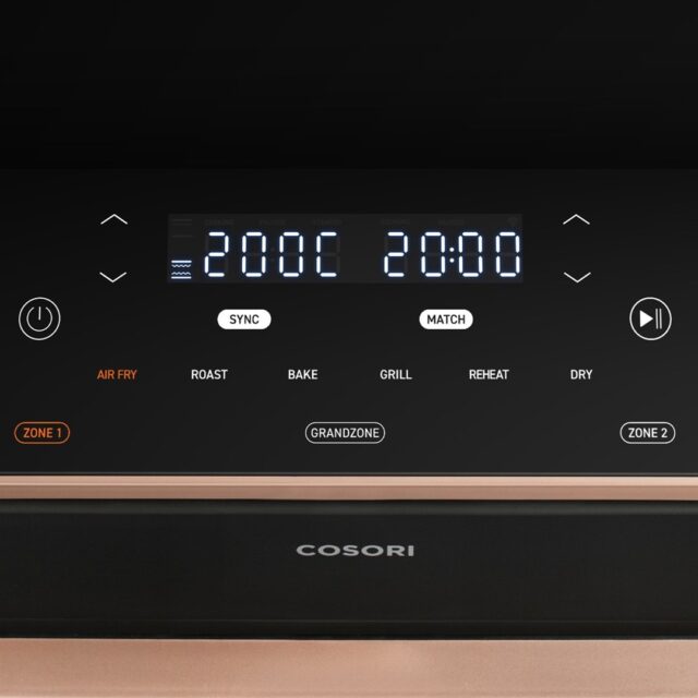 Cosori Dual Blaze TwinFry Air Fryer Hot air fryer 10 litres Black - imagine 3