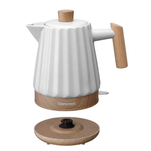 Concept RK0090 Ceramic electric kettle 1.5 l White - imagine 5