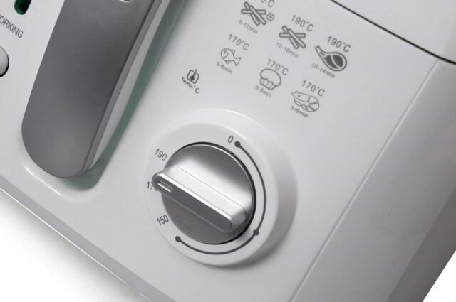 ELDOM FR18 freet Deep fryer 2.5 L Grey White Stand-alone 1800 W - imagine 6